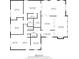 Detailed floor plan of the home, featuring multiple bedrooms, kitchen, and living spaces at 1260 Willeo Creek Dr, Roswell, GA 30075