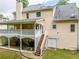 Expansive backyard with multi-level deck, patio, and bonus storage; perfect for outdoor living and entertaining at 1265 Kelly Nelson Dr, Lawrenceville, GA 30043