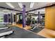 Well-equipped gym featuring treadmills, weights, and mirrored walls for a comprehensive fitness experience at 390 17Th Nw St # 4055, Atlanta, GA 30363