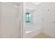 Bathroom featuring separate shower and tub at 4807 Willowwood Ne Dr, Kennesaw, GA 30144