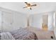 Large bedroom featuring multiple closets, hardwood floors and bright interior at 4807 Willowwood Ne Dr, Kennesaw, GA 30144