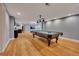 Finished basement with pool table, bar and ample room for entertaining at 181 Sentinel Pl, Marietta, GA 30067