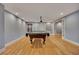 Finished basement with pool table and pendant lighting at 181 Sentinel Pl, Marietta, GA 30067