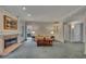 Spacious living room with a fireplace and elegant furnishings at 181 Sentinel Pl, Marietta, GA 30067