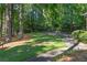 A view of the yard from the side-walk at 181 Sentinel Pl, Marietta, GA 30067