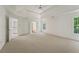 Spacious bedroom with tray ceiling, ceiling fan and natural light at 84 Conner Glenn Dr, Hiram, GA 30141