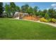 Wide open backyard showing a spacious yard and a deck, great for enjoying the outdoors at 1932 Brenda Dr, Austell, GA 30168