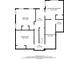 Downstairs floor plan with bedroom, kitchen, and bonus room at 5652 Harbormist Dr, Powder Springs, GA 30127