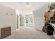 Large walk-in closet with carpet flooring, shelving, and hanging storage at 5652 Harbormist Dr, Powder Springs, GA 30127