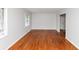 Bright living room showcasing hardwood floors, neutral walls, and natural light at 3900 Bressler Cir, Decatur, GA 30035