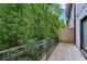 Private balcony providing a serene view of lush greenery and mature trees at 743 Taylor Ne Ct, Atlanta, GA 30324