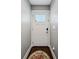 Cozy entryway with hardwood floors, gray walls, and white trim throughout the interior at 743 Taylor Ne Ct, Atlanta, GA 30324