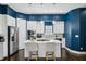 Stylish kitchen with a center island, stainless steel appliances, and pendant lighting at 743 Taylor Ne Ct, Atlanta, GA 30324