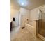 Bright bathroom featuring a soaking tub and separate shower with a glass door at 3981 Isaac Ct, Lilburn, GA 30047
