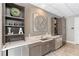 Well-equipped kitchenette featuring modern appliances, stylish cabinetry, and elegant countertop at 58 Canton St # 404, Alpharetta, GA 30009