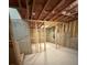 Basement featuring wood framing and concrete walls at 528 Earnest Ln, Temple, GA 30179