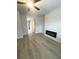 Living room features a modern fireplace and contemporary design elements at 131 Deer Xing, Temple, GA 30179