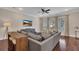 Cozy living room with plush seating and abundant natural light at 250 Cordova St, Woodstock, GA 30189