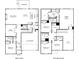Detailed floor plan showcasing a spacious layout with five bedrooms, garage, and multiple bathrooms at 7757 Halifax Way, Fairburn, GA 30213