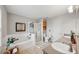 Bright bathroom with a tub, a separate shower, double sinks, a neutral color scheme, and good natural light at 200 Valley Xing, Canton, GA 30114