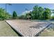Well maintained sand volleyball court with net in a beautiful park like setting at 2118 Town Manor Ct, Dacula, GA 30019