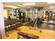 Well-equipped gym with various exercise machines and free weights at 250 Park Avenue West # 802, Atlanta, GA 30313