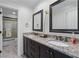 Bathroom with double sink vanity and a separate shower and tub at 9325 Saint Georgen Cmn, Duluth, GA 30097