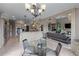 Open concept floor plan with view of living room, kitchen and breakfast nook at 9325 Saint Georgen Cmn, Duluth, GA 30097