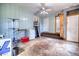 View of the garage featuring the laundry area and additional storage space at 428 Cornish Mountain Rd, Oxford, GA 30054