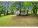 Expansive backyard with lush greenery surrounding the house at 115 S Meadowcliff Cir, Carrollton, GA 30116