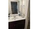 Bathroom with modern sink vanity and ample counter space at 1291 Long Acre Dr, Loganville, GA 30052