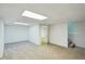 Spacious basement with neutral carpet and recessed lighting at 4787 Burford Nw Ct, Acworth, GA 30102