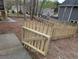 Fenced backyard with lush greenery creating a private outdoor oasis for relaxation and entertainment at 5659 Brookstone Nw Dr, Acworth, GA 30101