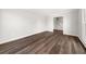 Bedroom featuring fresh paint, hardwood floors and new baseboards at 5659 Brookstone Nw Dr, Acworth, GA 30101