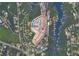 Aerial view of Harbor Landing by Lennar Homes, a lakeside community close to Lanier Harbor Marina at 2059 Lanier Harbor Pt, Buford, GA 30518