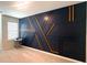 Bedroom featuring a custom wood wall, light and bright with carpeted floors at 2059 Lanier Harbor Pt, Buford, GA 30518