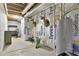 Unfinished basement area with water heater and exposed ductwork ready for your creative design at 6218 Old Stilesboro Nw Rd, Acworth, GA 30101