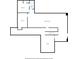 Detailed floor plan outlining the layout of the basement at 6218 Old Stilesboro Nw Rd, Acworth, GA 30101