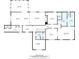 A detailed floorplan exhibits the full layout including the square footage of each space in the house at 6218 Old Stilesboro Nw Rd, Acworth, GA 30101