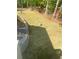Backyard sod installation in progress at 125 Forrest Lake Rd, Johns Creek, GA 30022