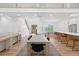 Open-concept living area with dining, kitchen, and living room providing lots of space at 3180 Lee Dr, Buford, GA 30518