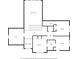 Upstairs floor plan featuring bedrooms, bathrooms, hall, and office spaces at 8170 Hurakan Creek Xing, Cumming, GA 30028