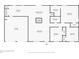 Layout of home including kitchen, laundry room, bathroom, bedrooms, and living room at 162 Riverchase Dr, Woodstock, GA 30188