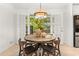 Charming dining area with a round table, chairs, and a view of the outdoors at 1583 Nantahalla Ne Ct, Atlanta, GA 30329