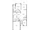 Detailed floor plan showcasing the layout of the home, including the living room, bedrooms, and kitchen at 3219 Abbott Dr # 5, Powder Springs, GA 30127