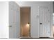 Stairway to unfinished basement with access door at 4219 David Austin Ct, Snellville, GA 30039