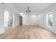 Spacious open-concept living area featuring hardwood floors at 4219 David Austin Ct, Snellville, GA 30039