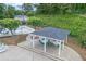 Community pool area featuring a pavilion, kiddie pool, lush landscaping and seating at 225 Ruby Forest Pkwy, Suwanee, GA 30024