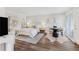 Bright bedroom with modern furnishings, including a comfortable bed and stylish decor at 1150 Collier Nw Rd # D20, Atlanta, GA 30318