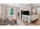The living room features a large window and leads into the kitchen at 1150 Collier Nw Rd # D20, Atlanta, GA 30318